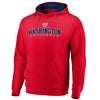 Washington Nationals   Big & Tall Block Lineup Zone Fleece Pullover Hoodie - Red