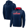 Cleveland Indians   Big & Tall Block Lineup Zone Fleece Pullover Hoodie - Navy