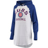 Chicago Cubs G-III 4Her by Carl Banks Women's All Division Pullover Hoodie - White/Royal