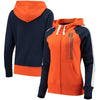 Detroit Tigers G-III 4Her by Carl Banks Women's Full-Zip Linebacker Jacket - Orange