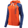 New York Mets G-III 4Her by Carl Banks Women's Full-Zip Linebacker Jacket - Orange