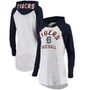 Detroit Tigers G-III 4Her by Carl Banks Women's All Division Pullover Hoodie - White/Navy