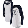 New York Yankees G-III 4Her by Carl Banks Women's All Division Pullover Hoodie - White/Navy