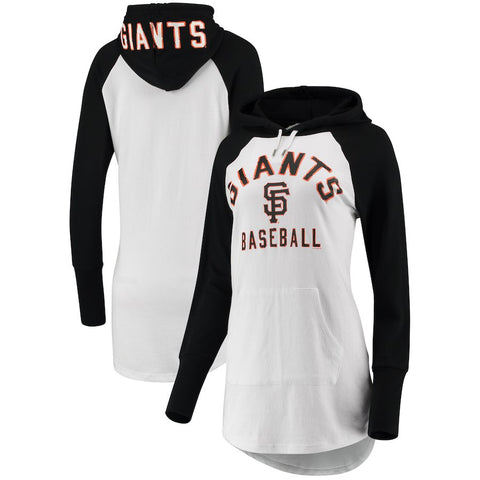 San Francisco Giants G-III 4Her by Carl Banks Women's All Division Pullover Hoodie - White/Black