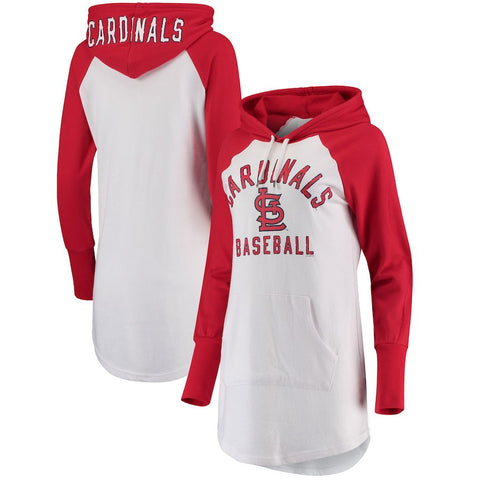 St. Louis Cardinals G-III 4Her by Carl Banks Women's All Division Pullover Hoodie - White/Red