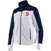 Boston Red Sox G-III 4Her by Carl Banks Women's Play Maker Track Jacket - White/Navy