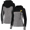 Pittsburgh Pirates G-III 4Her by Carl Banks Women's Sideline Pullover Hoodie - Heathered Gray/Black
