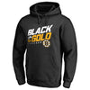 Boston Bruins   Big & Tall Hometown Collection Black & Gold Pullover Hoodie - Black