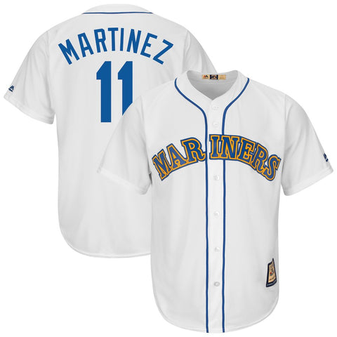 Edgar Martinez Seattle Mariners Majestic Cooperstown Collection Cool Base Player Jersey