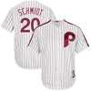 Mike Schmidt Philadelphia Phillies Majestic Cooperstown Player Cool Base Jersey