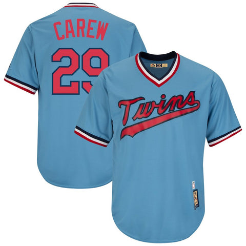 Rod Carew Minnesota Twins Majestic Cooperstown Collection Cool Base Player Jersey