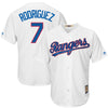 Ivan Rodriguez Texas Rangers Majestic Cooperstown Collection Cool Base Jersey - White