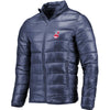 Cleveland Indians   Team Full-Zip Puffer Jacket - Navy