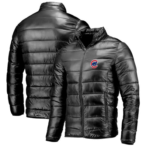 Chicago Cubs   Team Full-Zip Puffer Jacket - Black