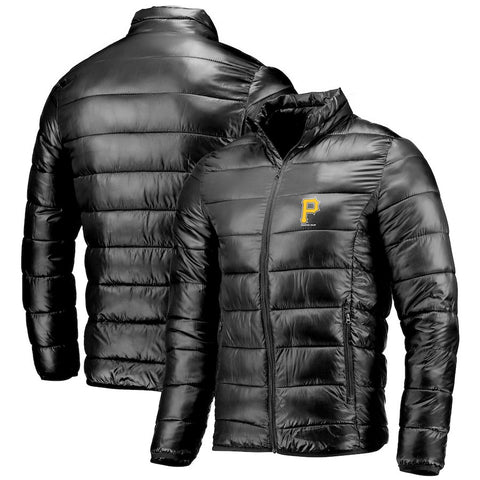 Pittsburgh Pirates   Team Full-Zip Puffer Jacket - Black