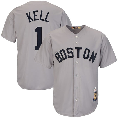 George Kell Boston Red Sox Majestic Cooperstown Collection Cool Base Player Jersey