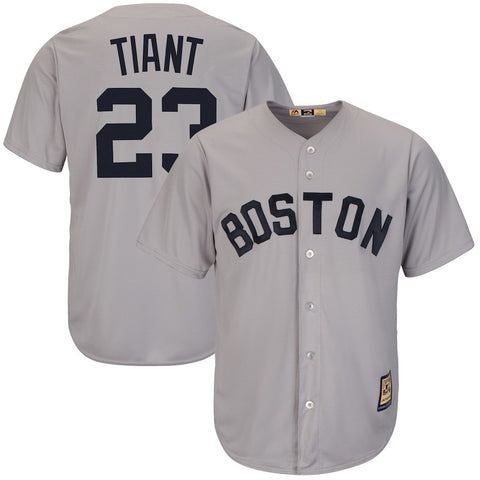 Luis Tiant Boston Red Sox Majestic Cooperstown Collection Cool Base Player Jersey