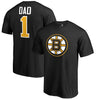 Boston Bruins   Big & Tall Number One Dad T-Shirt - Black