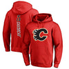 Johnny Gaudreau Calgary Flames   Backer Pullover Hoodie - Red