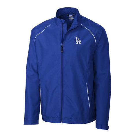 Los Angeles Dodgers Cutter & Buck Big & Tall WeatherTec Beacon Full Zip Jacket