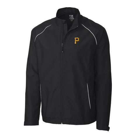 Pittsburgh Pirates Cutter & Buck Big & Tall WeatherTec Beacon Full Zip Jacket