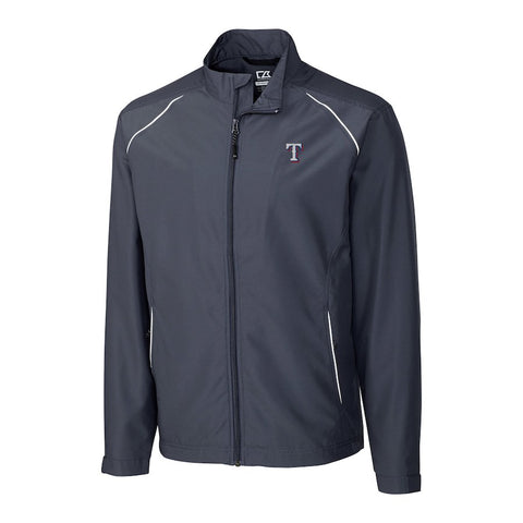 Texas Rangers Cutter & Buck Big & Tall WeatherTec Beacon Full Zip Jacket