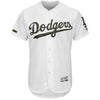 Los Angeles Dodgers Majestic 2018 Memorial Day Authentic Collection Flex Base Team Jersey - White