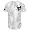 New York Yankees Majestic 2018 Memorial Day Authentic Collection Flex Base Team Jersey - White