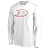 Anaheim Ducks   Big & Tall White Out Long Sleeve T-Shirt - White