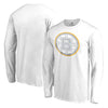 Boston Bruins   Big & Tall White Out Long Sleeve T-Shirt - White