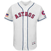 Houston Astros Majestic 2017 Stars & Stripes Authentic Collection Flex Base Team Jersey - White