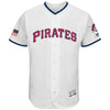 Pittsburgh Pirates Majestic 2017 Stars & Stripes Authentic Collection Flex Base Team Jersey - White
