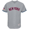 New York Yankees Majestic 2017 Stars & Stripes Authentic Collection Flex Base Team Jersey - Gray