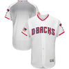 Arizona Diamondbacks Majestic 2018 Stars and Stripes Authentic Collection Flex Base Team Jersey - White