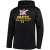 Pittsburgh Pirates Under Armour Performance Fleece Pullover Hoodie - Black