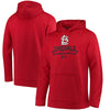 St. Louis Cardinals Under Armour Performance Fleece Pullover Hoodie - Red
