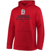 St. Louis Cardinals Under Armour Performance Fleece Pullover Hoodie - Red