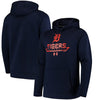 Detroit Tigers Under Armour Performance Fleece Pullover Hoodie - Navy