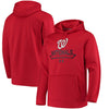 Washington Nationals Under Armour Performance Fleece Pullover Hoodie - Red