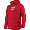 Washington Nationals Under Armour Performance Fleece Pullover Hoodie - Red