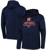 Houston Astros Under Armour Performance Fleece Pullover Hoodie - Navy
