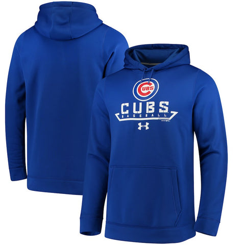 Chicago Cubs Under Armour Performance Fleece Pullover Hoodie - Royal