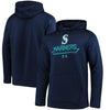 Seattle Mariners Under Armour Performance Fleece Pullover Hoodie - Navy
