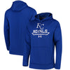 Kansas City Royals Under Armour Performance Fleece Pullover Hoodie - Royal