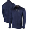 Tampa Bay Rays Under Armour Tech Tonal Twist Quarter-Zip Pullover Jacket - Navy