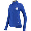 Los Angeles Dodgers Under Armour Women's Charged Cotton Half-Zip Pullover Jacket - Royal
