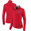 Philadelphia Phillies Under Armour Women's Charged Cotton Half-Zip Pullover Jacket - Red