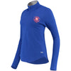 Texas Rangers Under Armour Women's Charged Cotton Half-Zip Pullover Jacket - Royal
