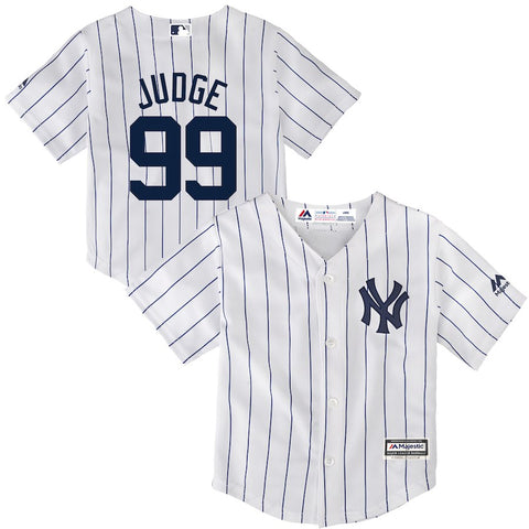 Aaron Judge New York Yankees Majestic Toddler Cool Base Player Jersey - White
