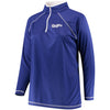 Los Angeles Dodgers Majestic Women's Plus Size Quarter-Zip Pullover Jacket - Royal